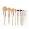 12 Pcs Makeup Brush Set Super Soft Animal Hair Powder Brush Horse Hair Eye Shadow Brush Makeup Tool view 2