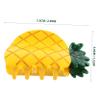 AUTSUPPL Small Pineapple Hair Claw Clip for Women Compact Acetic Acid Fruit Shaped Claw Clip for Various Hairstyles and Everyday Use view 2
