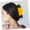 AUTSUPPL Small Pineapple Hair Claw Clip for Women Compact Acetic Acid Fruit Shaped Claw Clip for Various Hairstyles and Everyday Use view 4
