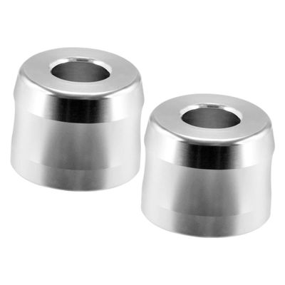 COSMEVIVI 2pcs Aluminum Alloy Razor Storage Stand for Bathroom Convenient Shaver Holder with Large Opening and Portable Safety Razor Display for Home Use Easy Drying and Organized Shaving