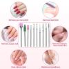 10Pcs Nail Drill Bits Set Compatible with Makartt, 3/32 inch Carbide Nail Drill Tips for Natural & Artificial Nails, Professional Manicure Pedicure Grinding Polishing Bits for Nail Drill Machine view 3