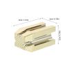 Didiseaon 2pcs Eyebrow Pencil Sharpener Auxiliary Tool: Multi-Angle Cosmetic Sharpener Slot Tool - Precise Tip Refining Assistant for Eyebrow Eyeliner & Lip Pencils view 2