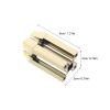 Didiseaon 2pcs Eyebrow Pencil Sharpener Auxiliary Tool: Multi-Angle Cosmetic Sharpener Slot Tool - Precise Tip Refining Assistant for Eyebrow Eyeliner & Lip Pencils view 4