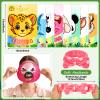 32 Pcs Animal Face Masks Skincare for Girls Women with Bow Makeup Headband Animal Character Spa Sheet Facial Mask for All Skin Types Christmas Stocking Stuffers Girls Night Birthday Party Gifts view 2