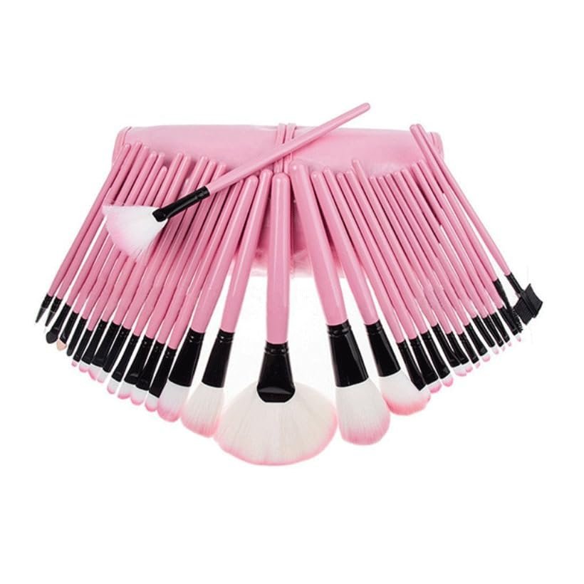 32 Makeup Brush Set Professional Makeup Tools Wood Makeup Brush Set