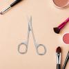 Didiseaon Stainless Steel Eyebrow Scissor: Cuticle Scissor Precision Grooming Tool For Facial Hair Eyelash And Dead Skin - Ergonomic Grip For Home Use view 4