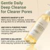CELDYQUE Pore Purifying Cleansing Oil  Korean Face Wash with Centella, Tea Tree, Green Tea & LHA  Gentle Makeup Remover for Sensitive, Acne-Prone Skin, Deep Pore Cleanser, 6.76 fl oz view 3