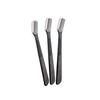 BUTIFULSIC 12Pcs Safety Eyebrow Razors Lightweight Non Slip Practical Trimmer for Precise Eyebrow Shaping and Gentle Facial Grooming Compact Travel Makeup Accessories view 1