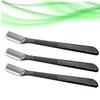 BUTIFULSIC 12Pcs Safety Eyebrow Razors Lightweight Non Slip Practical Trimmer for Precise Eyebrow Shaping and Gentle Facial Grooming Compact Travel Makeup Accessories view 4