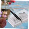 COOLHIYA 6pcs Stainless Steel Eyelash Grafting Tweezers Multifunctional Balanced Design for Precise False Eyelash Application and Eyebrow Grooming Durable Safe Material for Makeup Use view 2