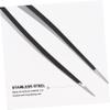 COOLHIYA 6pcs Stainless Steel Eyelash Grafting Tweezers Multifunctional Balanced Design for Precise False Eyelash Application and Eyebrow Grooming Durable Safe Material for Makeup Use view 3