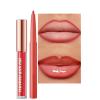 Hyesamyo Red Lip Liner Waterproof Lip Liner and Gloss Set High Pigment Long Lasting Plum Smudge proof Lip Gloss and Lip Liner Set (10# Red) view 1