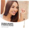 BIUDECO Double Ended Eyebrow Brush and Comb Durable Eyebrow Trimming Tool for Home and Professional Use Gentle Brow Grooming Accessory for Womens Daily Makeup and Gift view 4