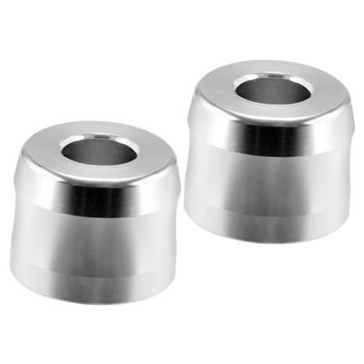 Beavorty 2pcs Razor Stand with Sturdy Aluminum Alloy Base Smooth Safety Razor Holder for Bathroom Organization Compact and Durable Shaving Brush Display Rack Easy to Clean and Space Saving