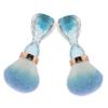 Happyyami 2pcs Nail Dust Brush Large Head Soft Bristles Nail Art Cleaner Makeup Cleaning Tool for Powder and Tint Application view 1