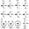 Body Septum Piercing Jewelry, 14G 16G Nose Tongue Lip Ear Eyebrow Belly Button Cartilage Tragus Industrial Barbell Helix Daith Body Jewelry with Piercing Needles (Silvery- 73 Piece Set) view 4