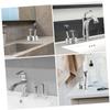 DECHOUS 2pcs Aluminum Razor Storage Stand with Wide Opening Smooth Burr Surface Portable and Easy to Clean Shaver Holder for Home Bathroom Organization view 2