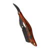 COOLHIYA Vintage Manual Beard Trimming Tool with Natural Wood Handle Durable and Stable Beard Holder for Precise Grooming for Men Practical and Elegant Gift Choice view 1