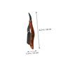 COOLHIYA Vintage Manual Beard Trimming Tool with Natural Wood Handle Durable and Stable Beard Holder for Precise Grooming for Men Practical and Elegant Gift Choice view 2