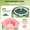 TIKESI Waxing Kit for Women and Men, Digital Wax Warmer with 14OZ 5 Bags Hard Wax Beads, at Home Wax kit for Full Body, Face, Eyebrows, Bikini, Legs, Brazilian & Sensitive Skin view 3