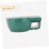 FOMIYES Deep Wide Mouth Shaving Soap Bowl for Men Durable Plastic Shave Container with Large Handle Lightweight and Portable Barber Shaving Cream Bubble Bowl and Travel Use view 2