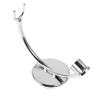 VALICLUD Silver Razor Stand for Men with Nonslip Base Stable Beard Care Holder and Decorative Shaving Razor Rack Creative Bathroom Organization and Tidy Washroom Storage view 1