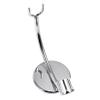 DECHOUS Mens Bathroom Razor Holder Stand Silver Practical Shaving Tool Organizer with Quick Dry Design Portable and Safe for Manual Shaving Creative Men view 1