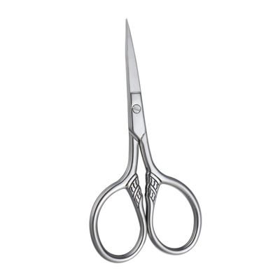 SHERCHPRY Stainless Steel Beard Trimming Scissors for Men Precision Mustache Shears with Durable Rust Blades Mirror Polished Facial Hair Grooming Tool for Styling and Maintenance