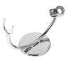 COSMEVIVI Silver Straight Razor Stand for Men Slip Resistant Single Head Razor Holder with Wear Resistant Design Compact Storage Rack for Bathroom Organization Creative Shaving Enthusiasts view 1
