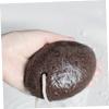 AUTSUPPL 2pcs Natural Pumice Stone Foot Scrubber with Rope for Exfoliating Dead Skin and Hard Callus Removal Easy to Store Black Foot File for Moist Skin Care and Daily Pedicure view 2