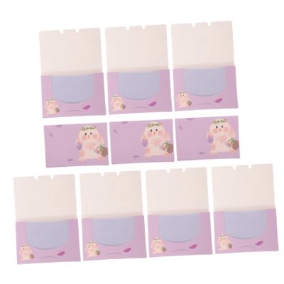 FRCOLOR 10 Boxes Natural Oil Control Facial Blotting Papers for Oily Skin Ultra Thin Absorbing Tissues for Makeup Friendly Shine Removal Face Oil Absorbing for Home Gym Office Use