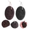 COSMEVIVI 2pcs Natural Pumice Stone Callus Remover Foot File for Hard Skin Exfoliation Home Pedicure Tool Softens Corns Heels and Elbows Easy to Use view 2