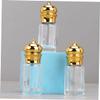 MUSISALY 6Pcs Glass Roller Perfume Bottles Leakproof Roll Essential Oil Containers Portable Octagonal Empty Liquid Bottles for Travel and Aromatherapy view 2