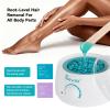 Waxing Kit for Women &Men - Wewax Wax Warmer for Hair Removal, Hard Wax Kit with 50g 6 Bags Hard Wax Beans for Full Body, Brazilian, Legs, Arms at Home view 4