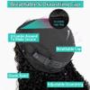 Kinky Curly Half Wig Human Hair 200% Density 3 In 1 Seamless Flip Over Half Wig Curly Hair Glueless Wear and Go Drawstring Band Beginner Hairline Headband Wig Friendly Invisible (26 inch Natural) view 4