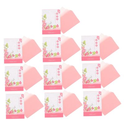 Beaupretty 10 Boxes Oil Control Facial Tissues Pack Portable Oil Absorbing Blotting Paper for Oily Skin Shine Removal for Men and Women Unisex Skin Care