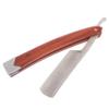 Gogogmee Wood Handle Foldable Straight Barber Razor for Men Durable Manual Shaving Tool for Beard Sideburns and Short Hair Lightweight Portable Design for Barbershops and Salons view 1
