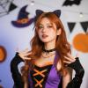 Sudaporn Giltter Cat Ear Halloween Costume Accessories Confetti Black White Ear HeadBands Animal Themed Party Cat Hair Accessory for Halloween Cosplay Celebration 2PCS Sparkly Kitty Hair Bands view 4