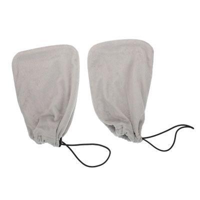 BELLIFFY Wax Therapy Gloves with Elastic Band Paraffin Wax Mittens for Hand Care Moisturizing Heat Retention Covers Snug Fit Gloves for Home Beauty Treatment and Nourishing Skin Care