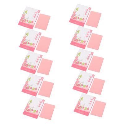 NOLITOY 10 Boxes Natural Oil Control Blotting Papers for Oily Skin Ultra Thin Face Blotting Pads Portable Skin Care Tissues to Absorb Excess Shine and Maintain Matte Look