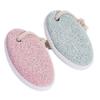 TINEASUR 2Pcs Foot Pumice Stone Scrubber for Callus Removal Ergonomic Oval Shaped Lightweight Foot File for Dead Skin and Heel Care Portable for Men and Women view 1