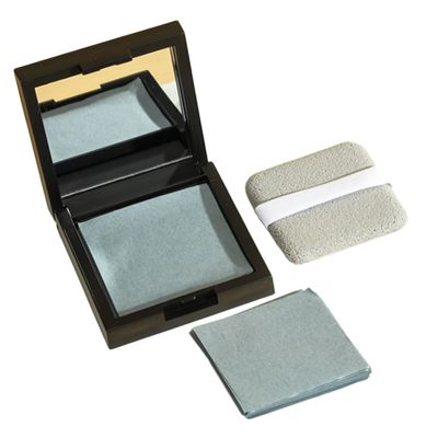 TOVINANNA Portable Oil Absorbing for Face with Mirror Blotting Paper for Men and Women Quick Oil Control and Convenient Makeup Friendly Skin Blotter