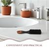 Didiseaon Boar Bristle Beard Brush: Men Grooming Tool Mustache Comb With Wood Gradient Handle Straightener For Hairdressing Shaving Facial Hair view 4