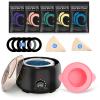 TIKESI Waxing Kit for Women and Men, Digital Wax Warmer with 14OZ 5 Bags Hard Wax Beads, at Home Wax kit for Full Body, Face, Eyebrows, Bikini, Legs, Brazilian & Sensitive Skin view 1