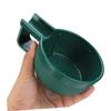 BUTIFULSIC Reusable Plastic Shave Bowl for Men Thickened Durable Shaving Soap Container with Stable Base and Large Capacity Smooth Edges Wet Shaving Equipment Green view 4