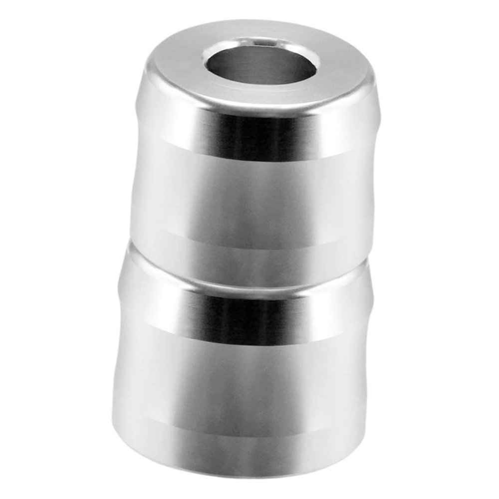 BUTIFULSIC 2pcs Aluminum Alloy Razor Storage Stand for Shaving Brush Holder Compact Durable Desktop Base for Mens Safety Razor Organization and Travel Use