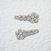 12Pcs Snowflake Hair Clips, Snowflake Hair Accessories, Sparkly Christmas Hairs Accessories for Women, Silver Metal Alligator Clips for Long Thick Hairs, Christmas Holiday Cute Snowflakes Women Clip view 4