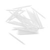 BESTYASH 50pcs Soft Silicone Replacement Eyeliner Brush Tips for Precise Eye Makeup Application Versatile DIY Eyeliner Brush Heads Compatible with All Styles Easy to Clean and Durable view 1