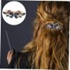 Happyyami Elegant Rhinestone Butterfly Hair Barrette for Women Spring Metal Hair Clip with Crystal Decoration for Prom and Daily Styling Comfortable Scalp Friendly Design in Dark Blue view 3