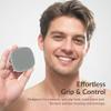 2 Pack Face Scrubber,Silicone Facial Cleansing Brush for Men & Women,Reusable Gentle Facial Waterproof Cleansing Skin Brush Exfoliating Scrubber for Sensitive Skin (Gray+Purple) view 3